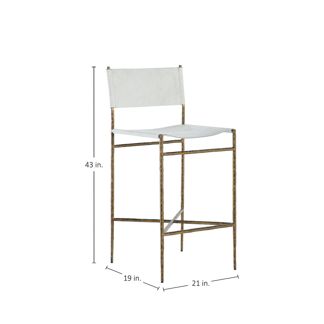 Landon Bar Stool - Gold