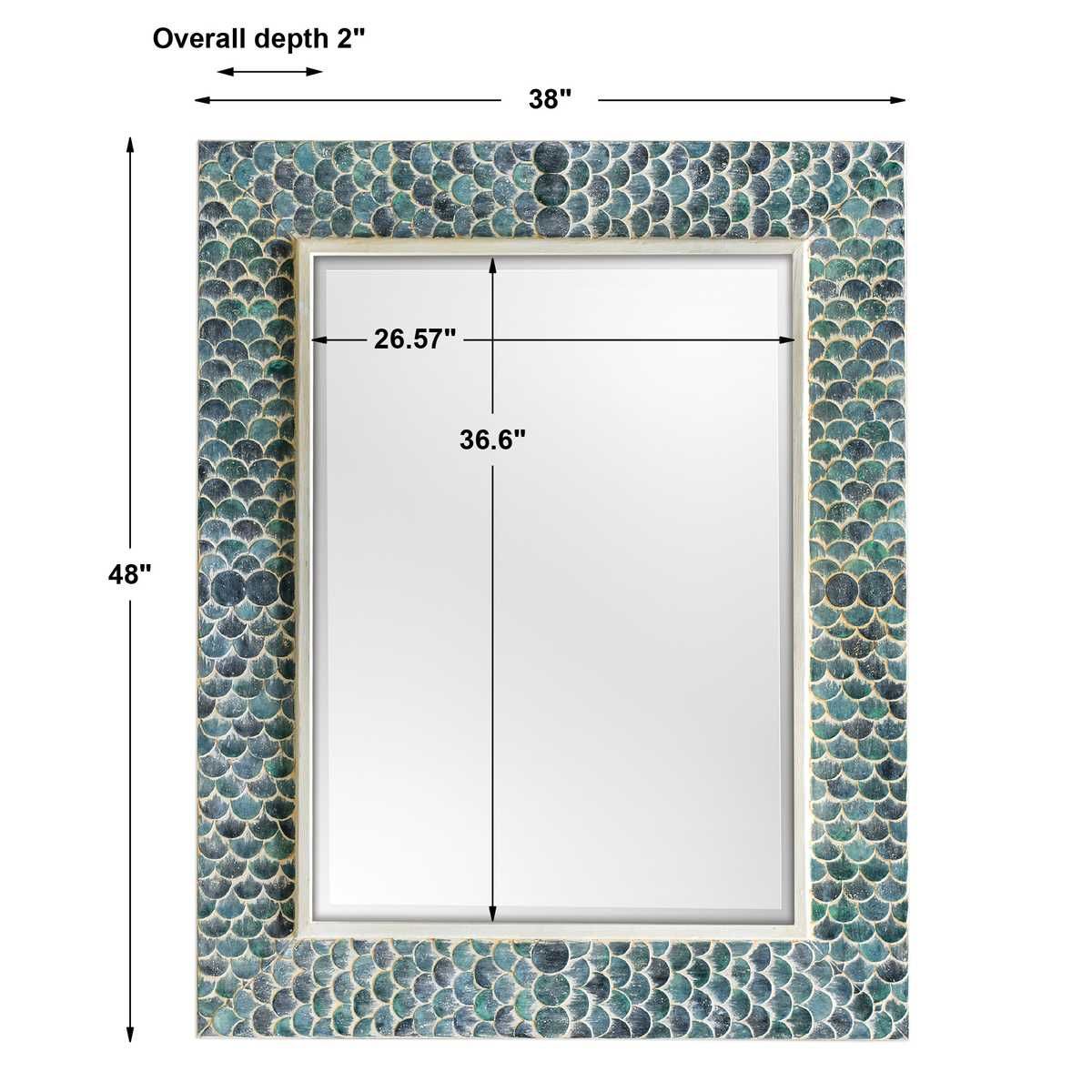 Makaria Mirror – Mirrors by Uttermost | Sutter & Vale