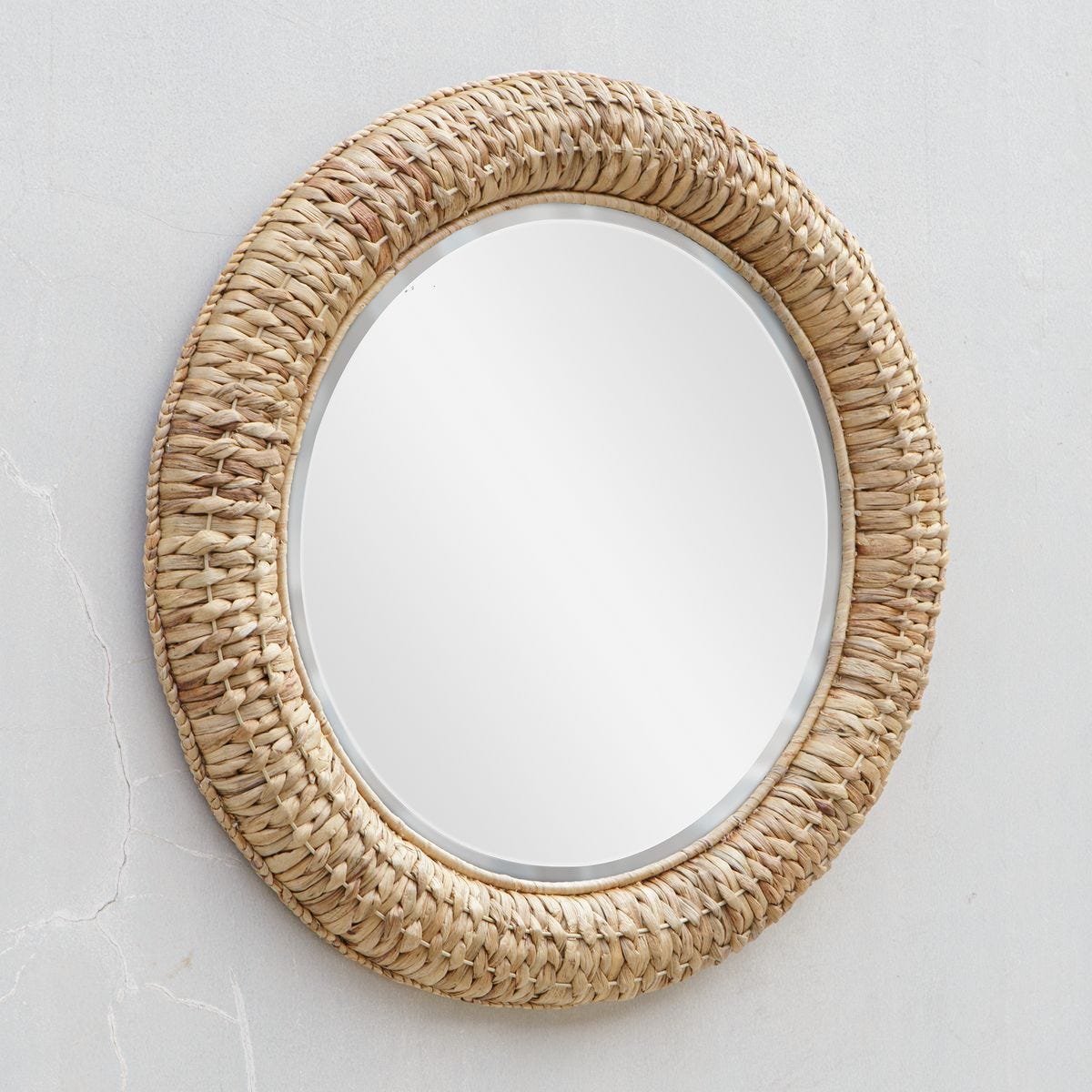 Twisted Seagrass Round Mirror – Mirrors by Uttermost | Sutter & Vale