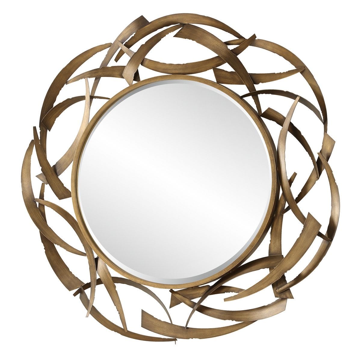 Cutting Edge Round Mirror