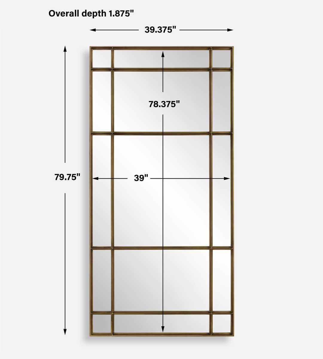 Spurgeon Mirror, Gold