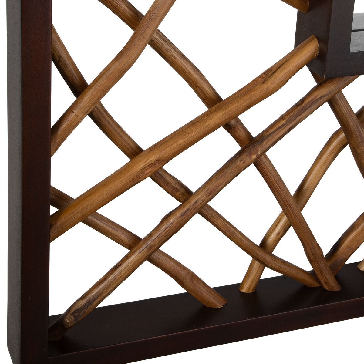 Teak Maze Rectangle Mirror – Mirrors by Uttermost | Sutter & Vale
