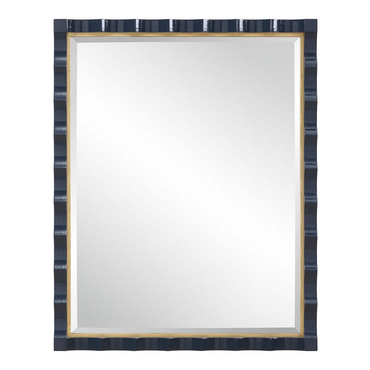 Gulf Mirror, Navy – Mirrors by Uttermost | Sutter & Vale