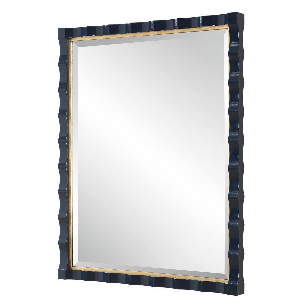 Gulf Mirror, Navy – Mirrors by Uttermost | Sutter & Vale
