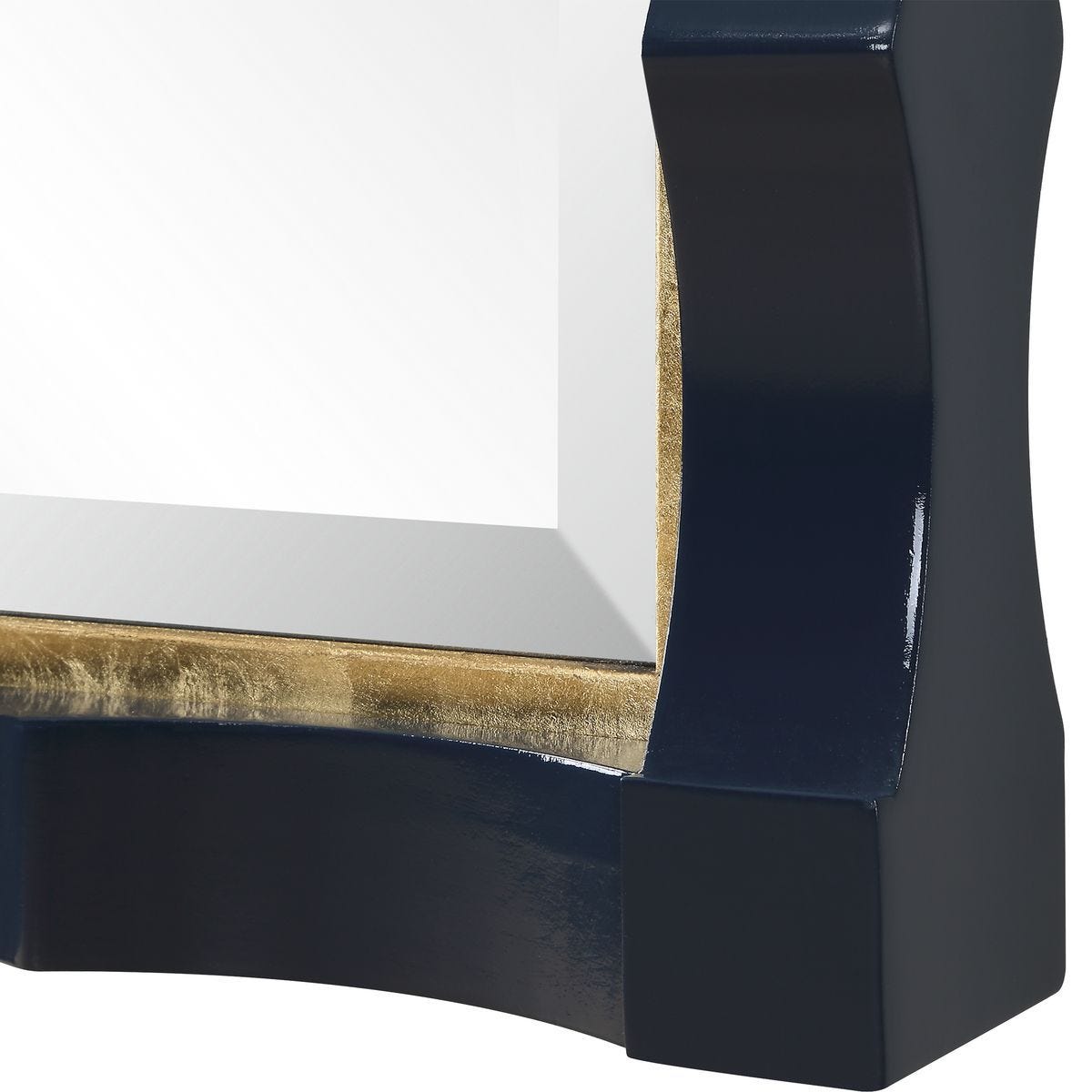 Gulf Mirror, Navy – Mirrors by Uttermost | Sutter & Vale