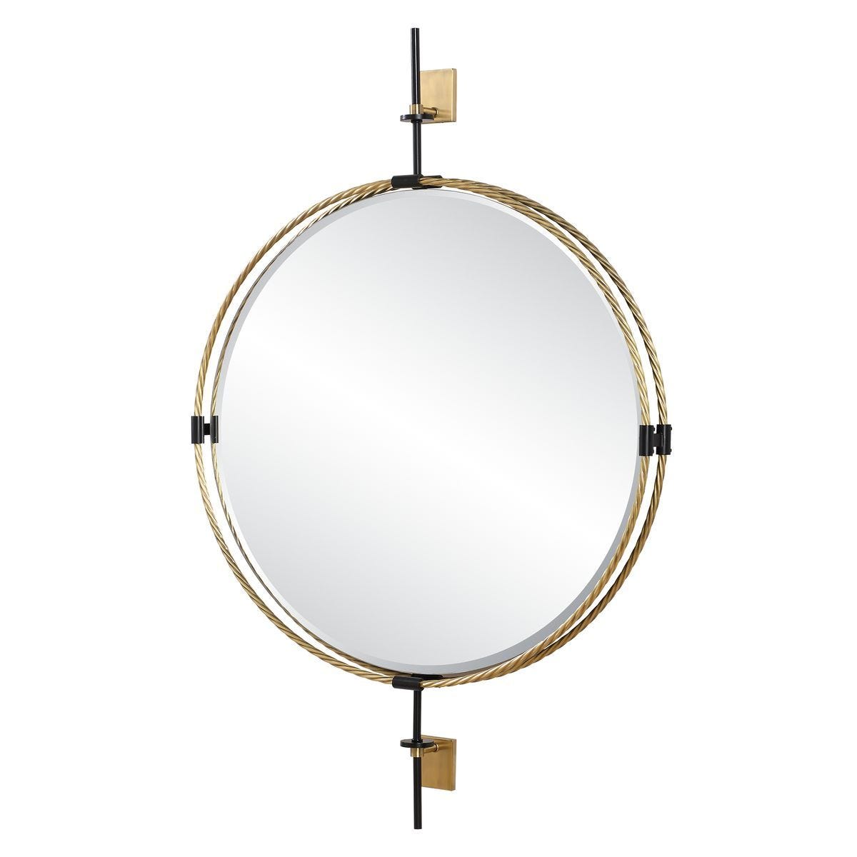Guardrail Round Mirror – Mirrors by Uttermost | Sutter & Vale