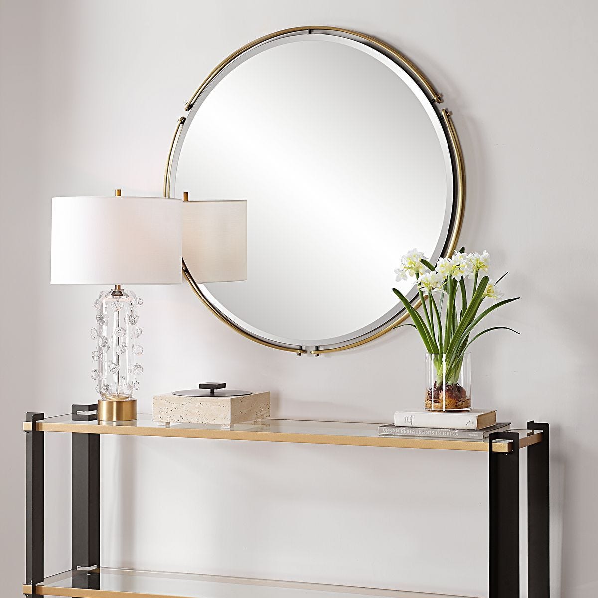 Wesley Round Mirror – Mirrors by Uttermost | Sutter & Vale