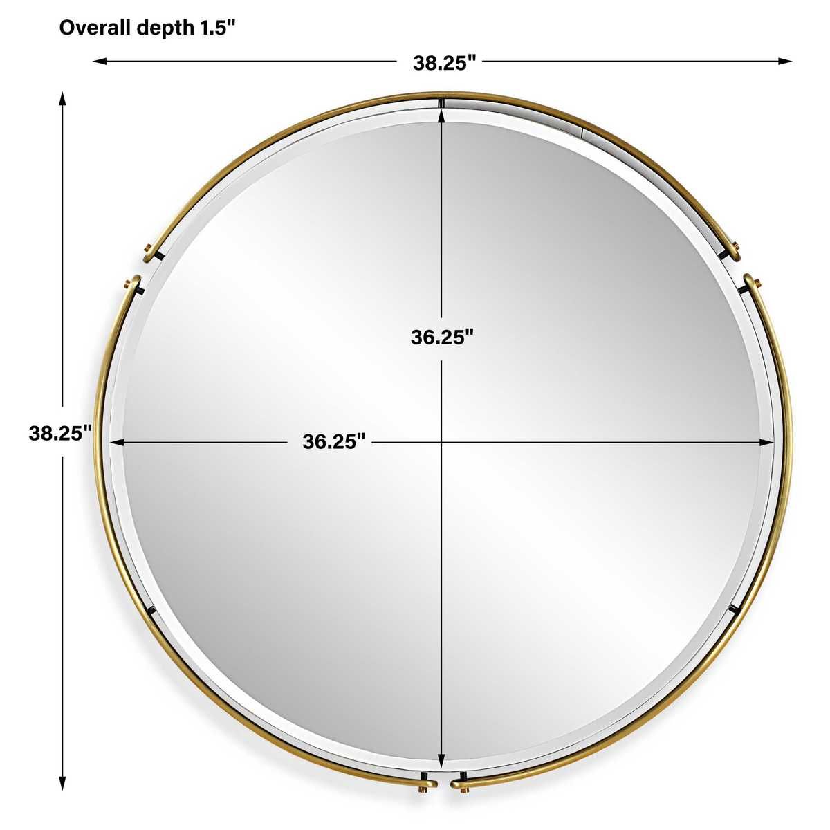 Wesley Round Mirror – Mirrors by Uttermost | Sutter & Vale
