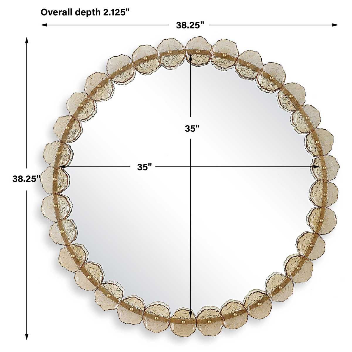Nolina Round Mirror, 2 CARTONS – Mirrors by Uttermost | Sutter & Vale