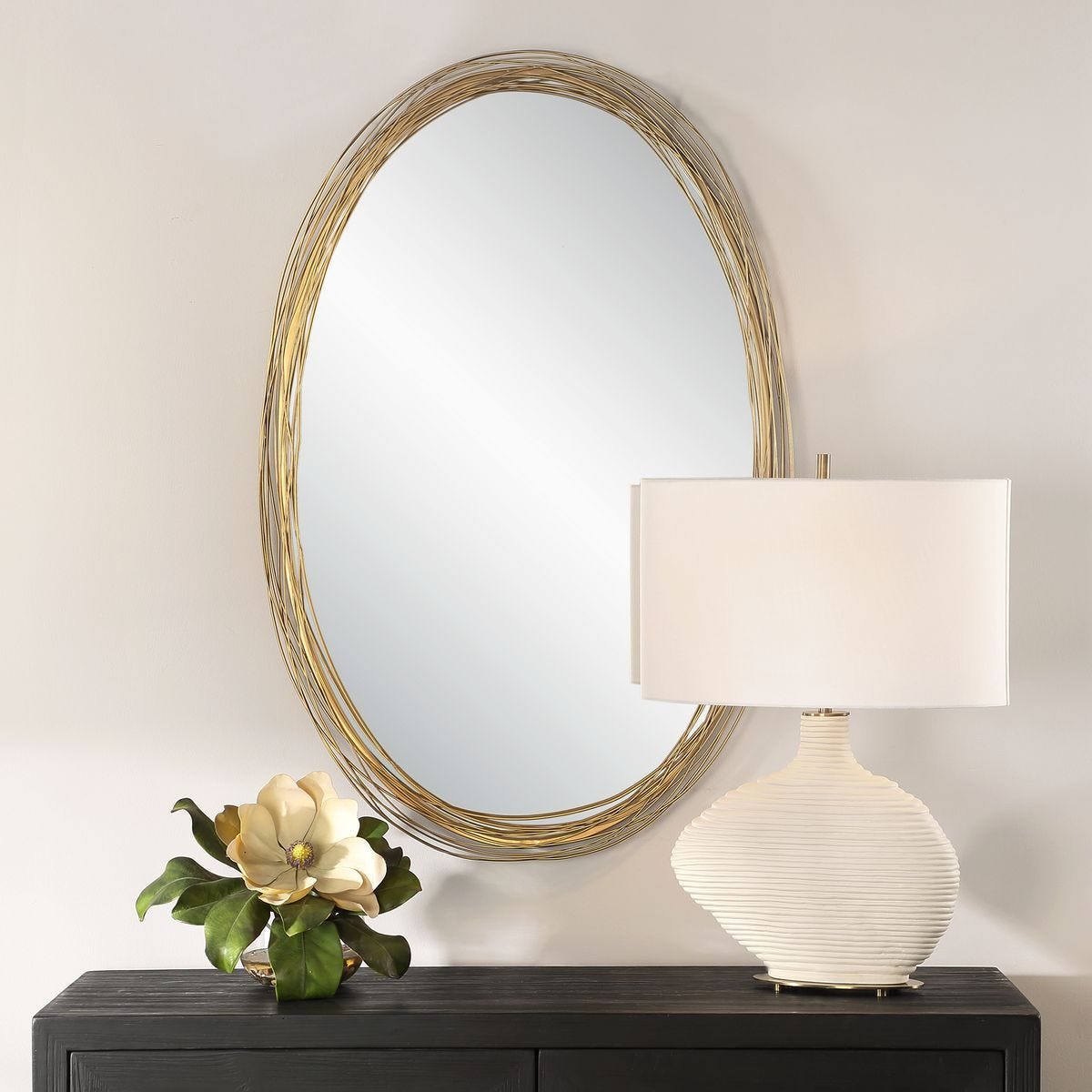 Gillian Oval Mirror – Mirrors by Uttermost | Sutter & Vale