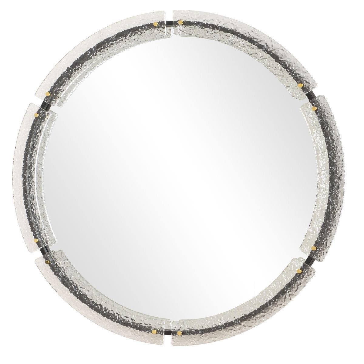 Crystalline Round Mirror – Mirrors by Uttermost | Sutter & Vale