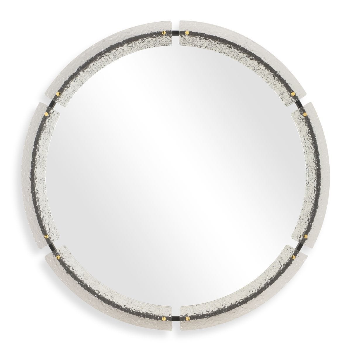 Crystalline Round Mirror – Mirrors by Uttermost | Sutter & Vale