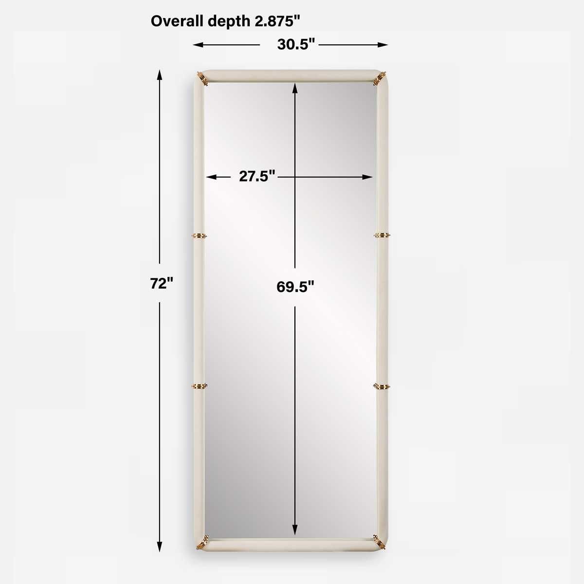 Cyprus Tall Mirror – Mirrors by Uttermost | Sutter & Vale