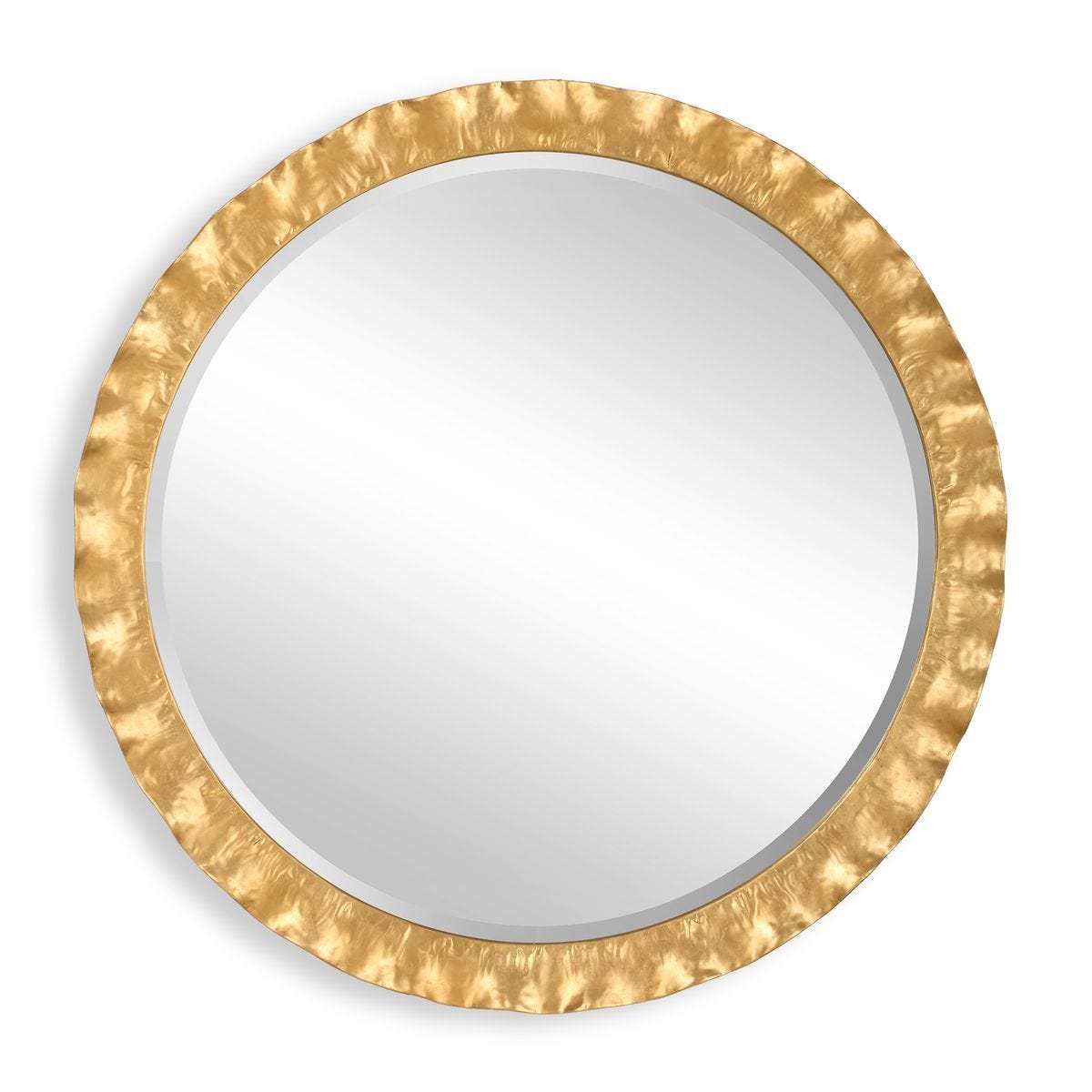 Haya Round Mirror, Gold – Mirrors by Uttermost | Sutter & Vale