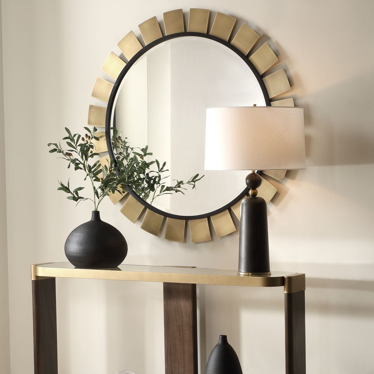 Toluca Round Mirror – Mirrors by Uttermost | Sutter & Vale