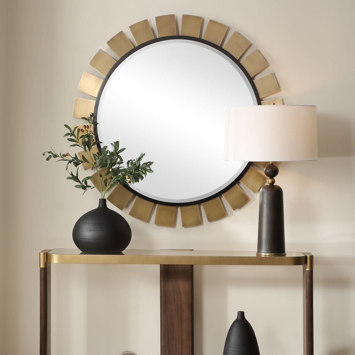Toluca Round Mirror – Mirrors by Uttermost | Sutter & Vale
