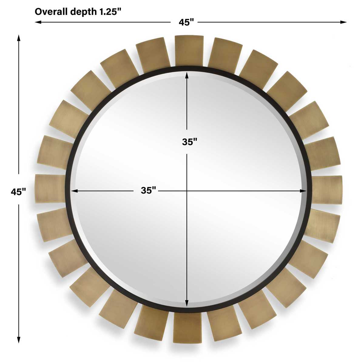 Toluca Round Mirror