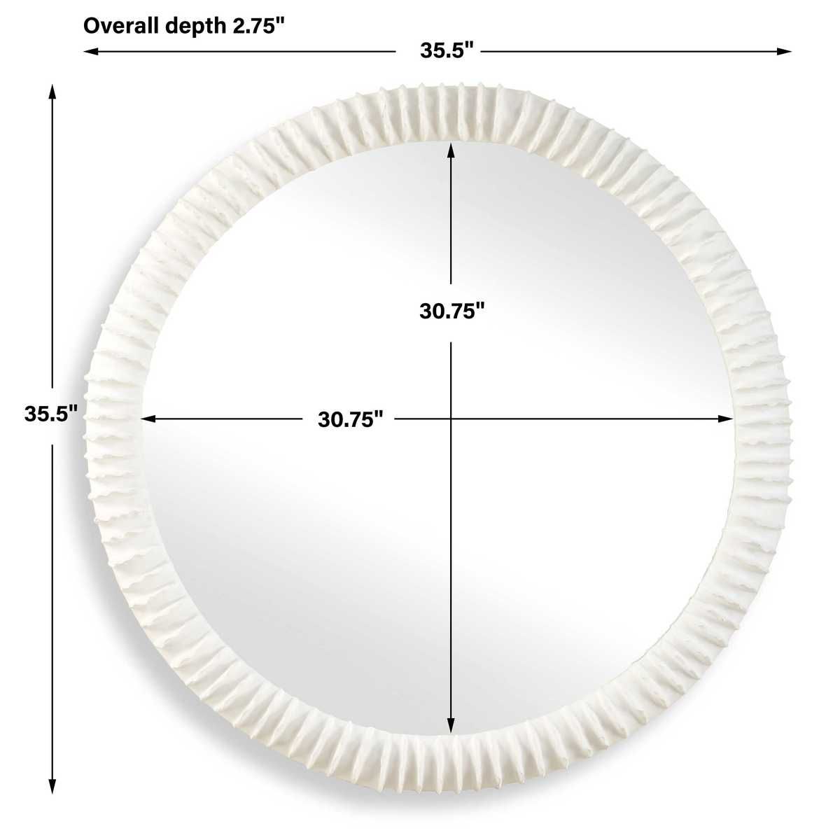 Akiko Round Mirror – Mirrors by Uttermost | Sutter & Vale