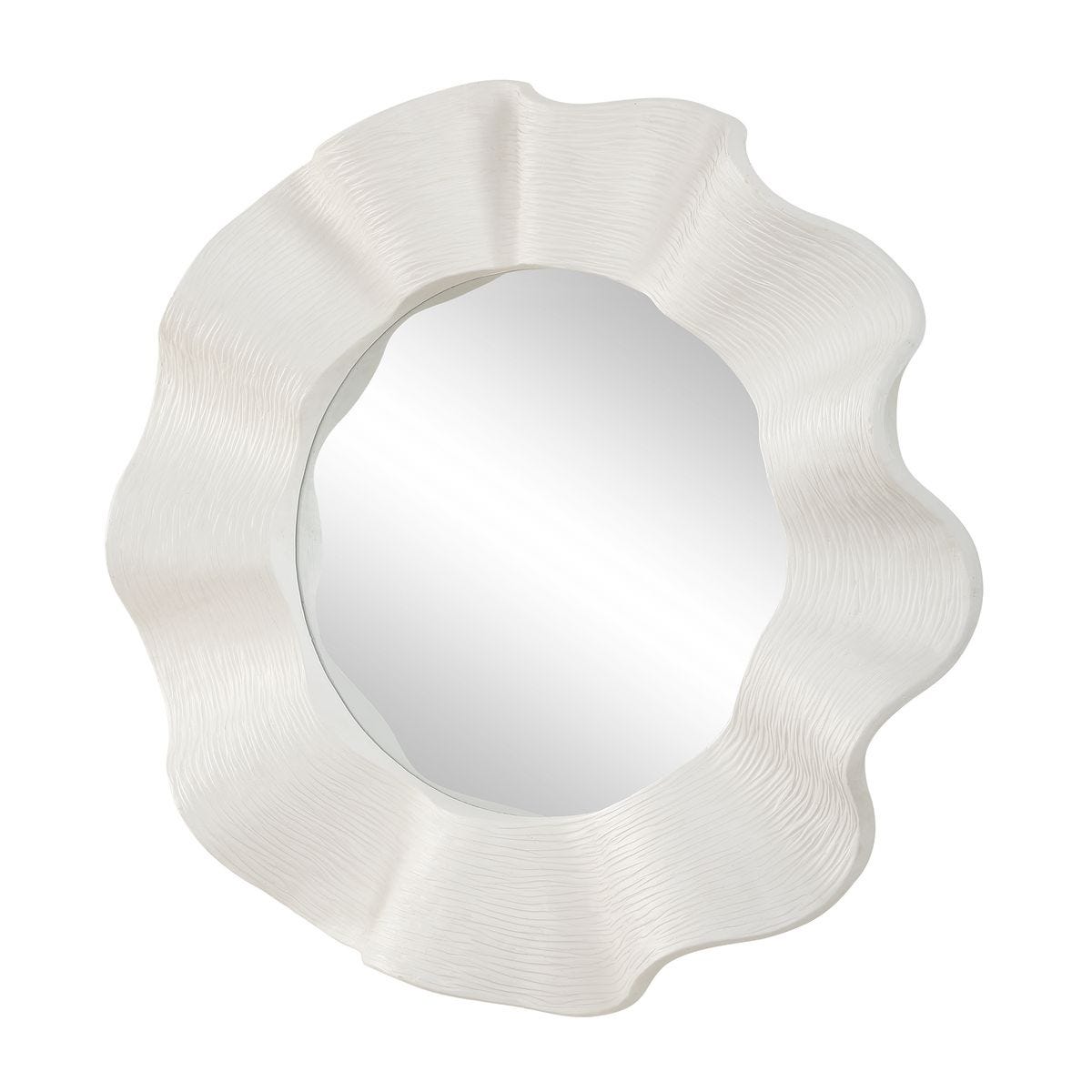 Wave Length Round Mirror