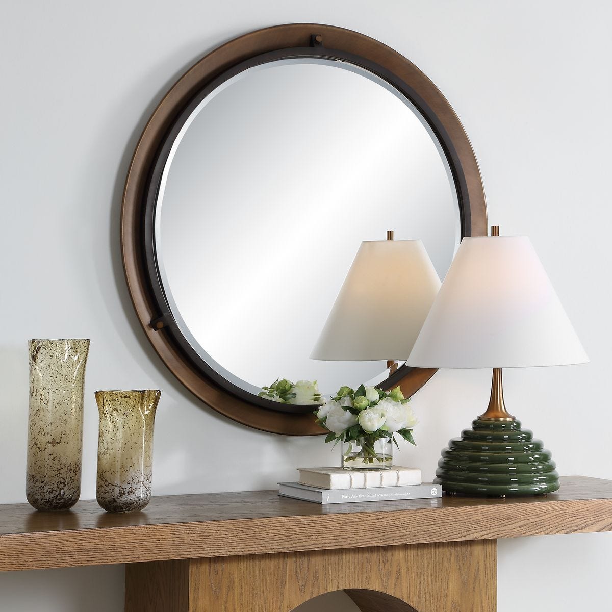 Porthole Round Mirror