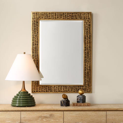 Woven In Time Mirror
