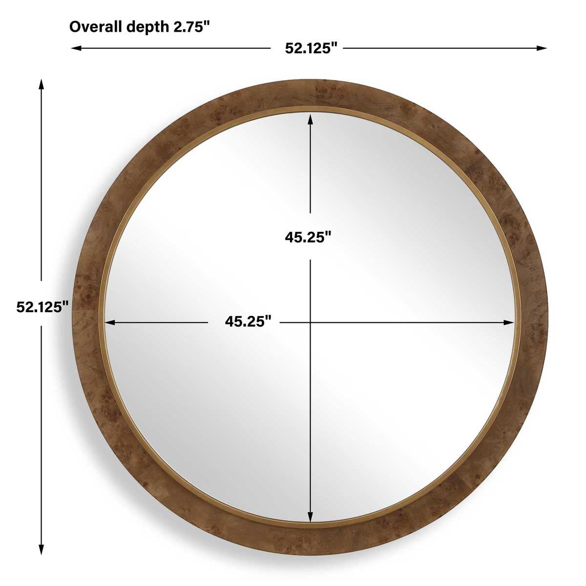 Cleveland Round Mirror