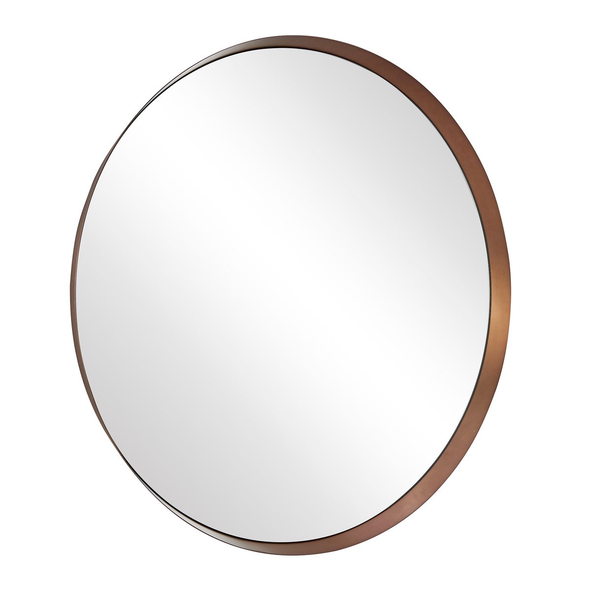 Torrado Round Mirror, Bronze