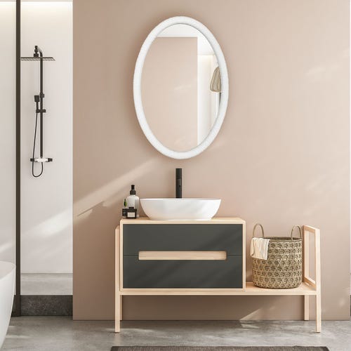 Bali Oval Mirror
