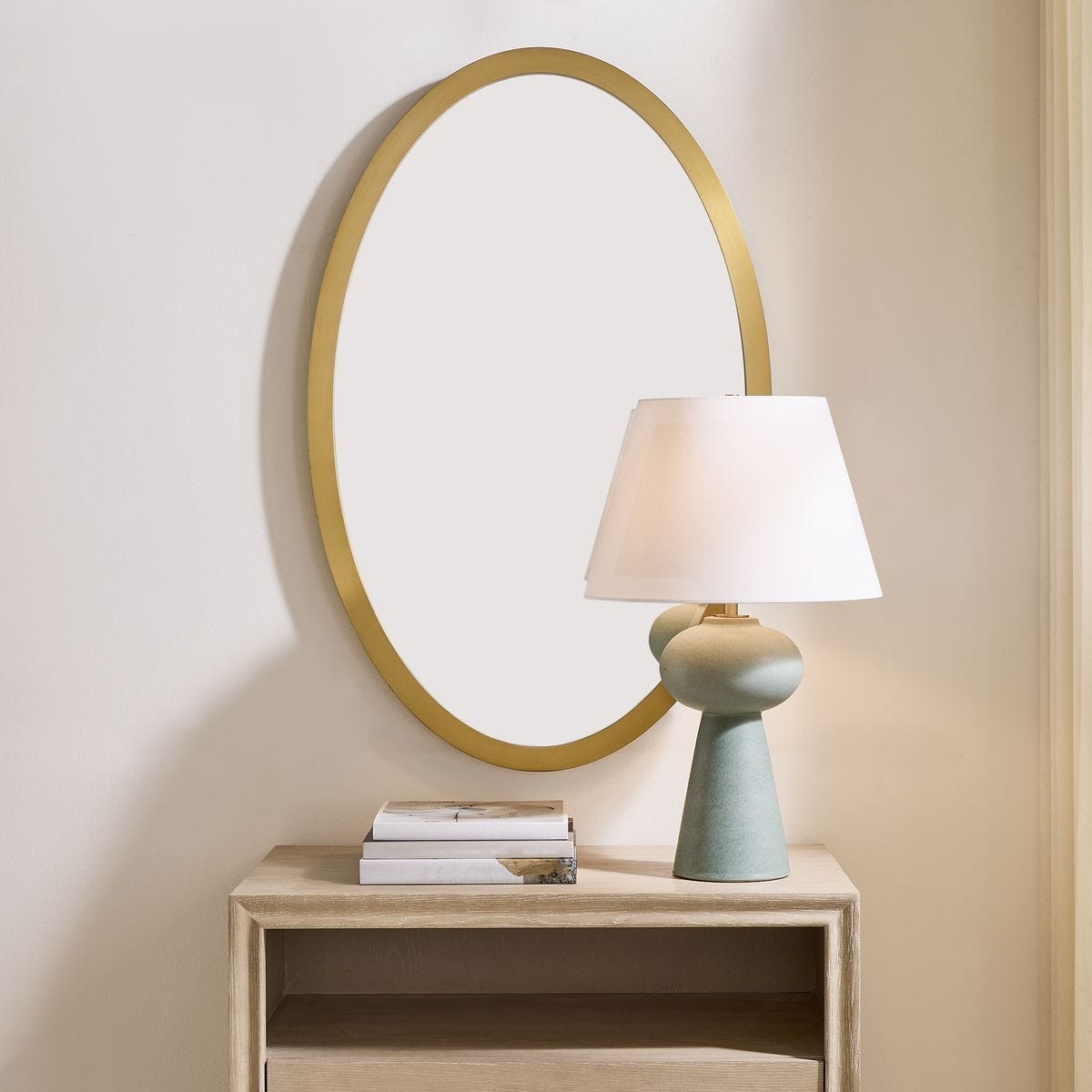 Elstree Oval Mirror – Mirrors by Uttermost | Sutter & Vale
