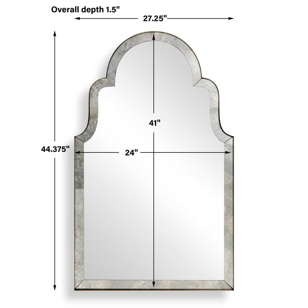 Brayden Antique Arch Mirror – Mirrors by Uttermost | Sutter & Vale