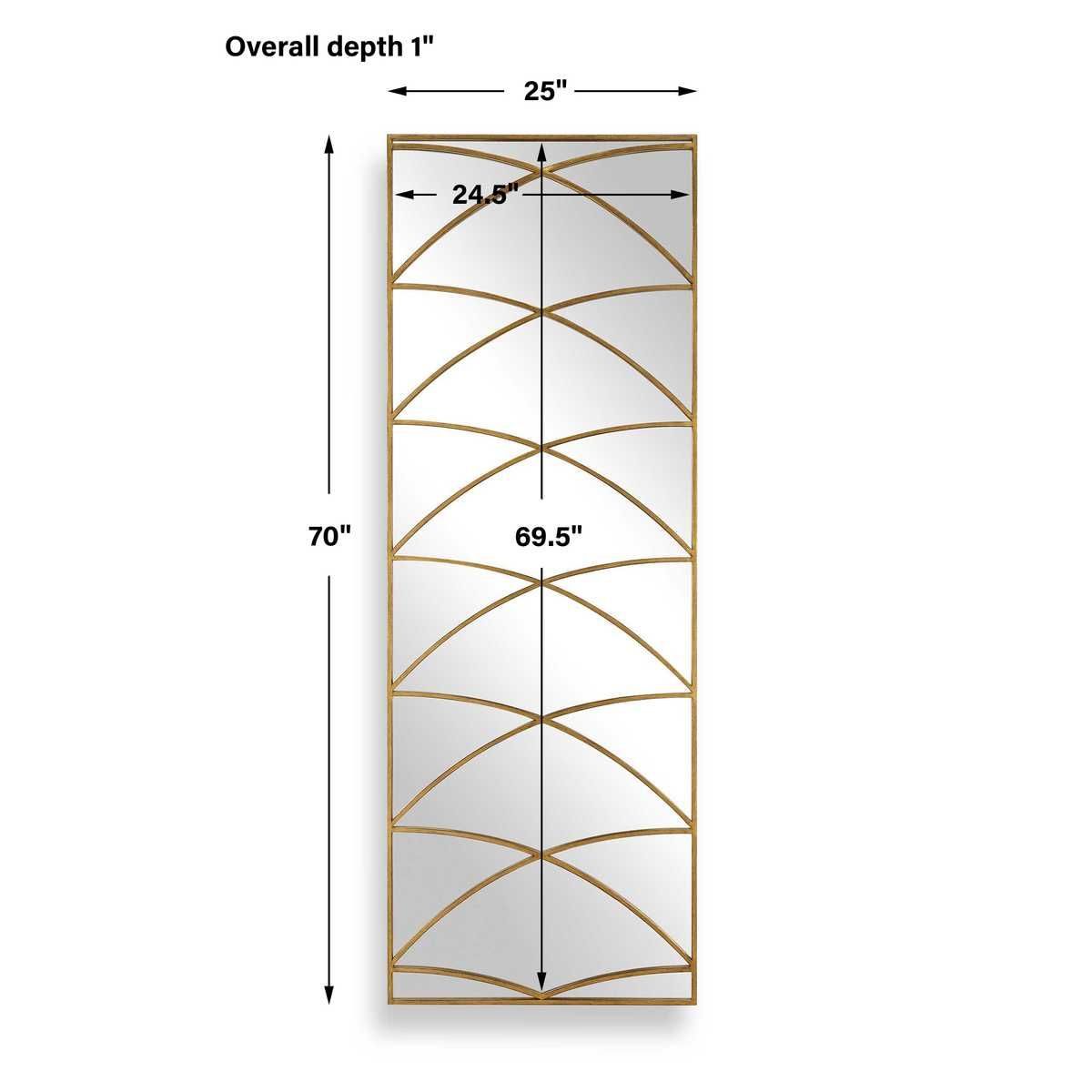 Crossed Up Mirror – Mirrors by Uttermost | Sutter & Vale