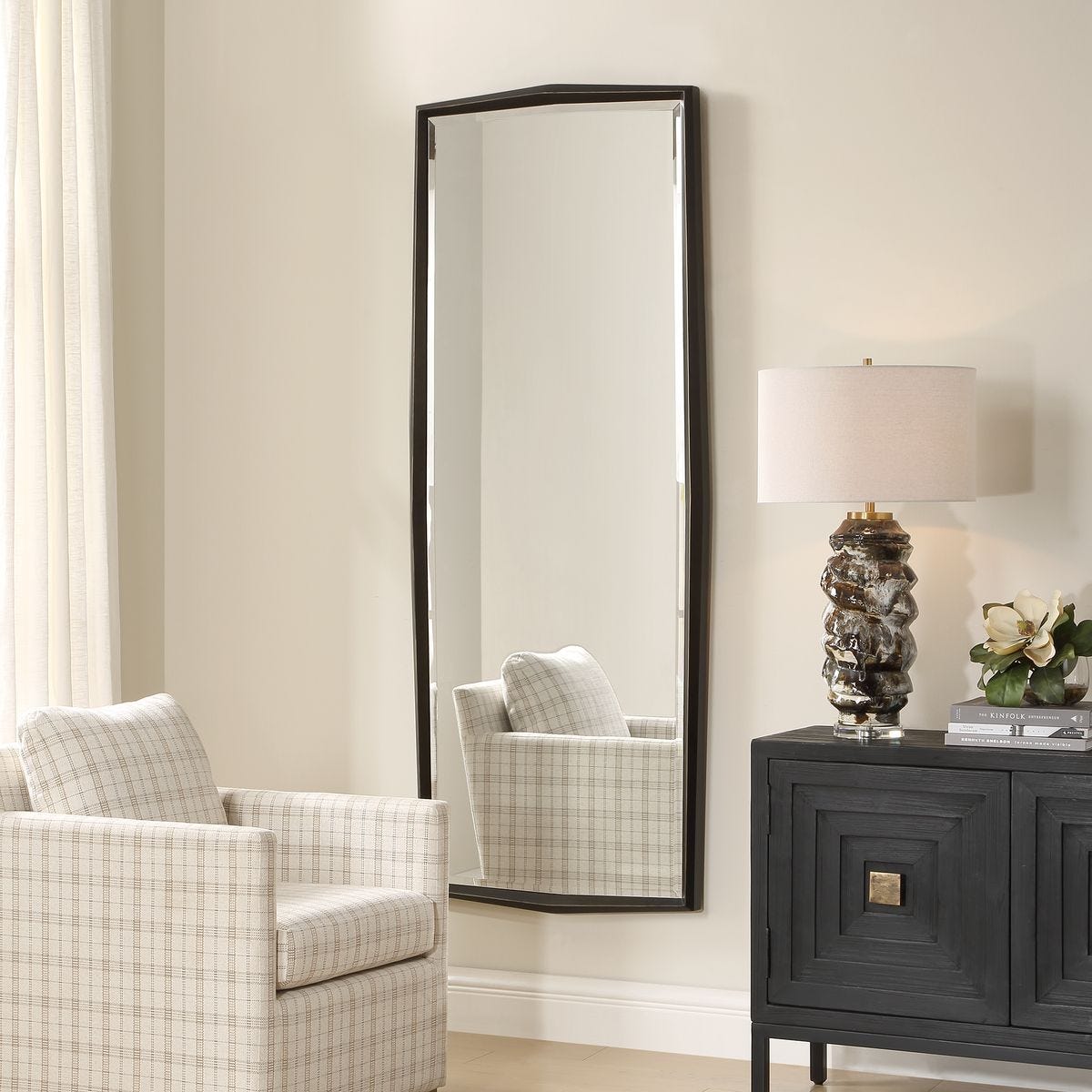 On Point Tall Mirror, Bronze