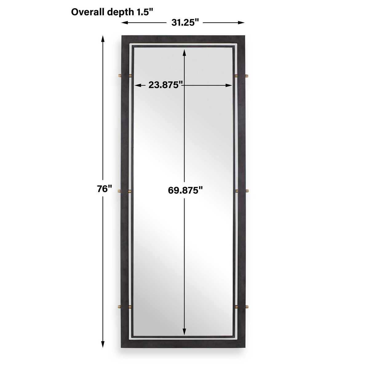 Westley Tall Mirror – Mirrors by Uttermost | Sutter & Vale