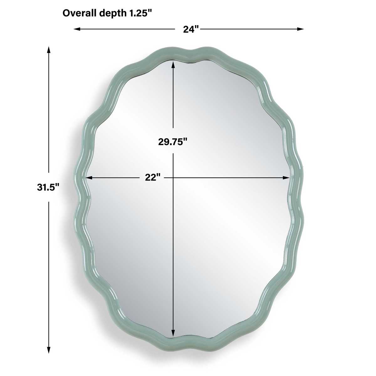Isly Oval Mirror
