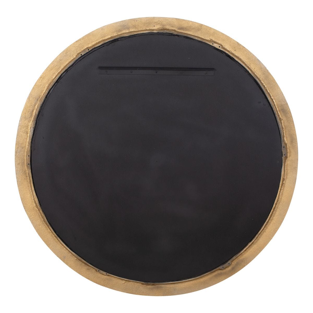 Heart Of Gold Round Mirror
