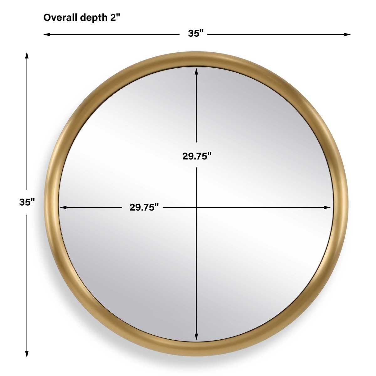 Atkinson Round Mirror – Mirrors by Uttermost | Sutter & Vale