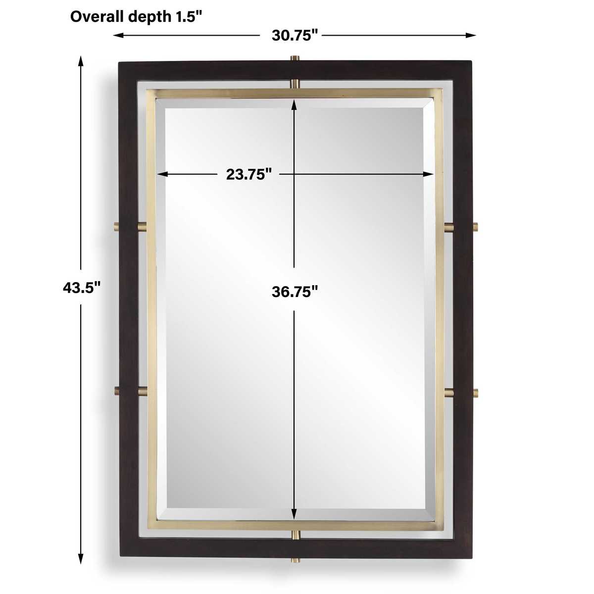 Bach Rectangle Mirror