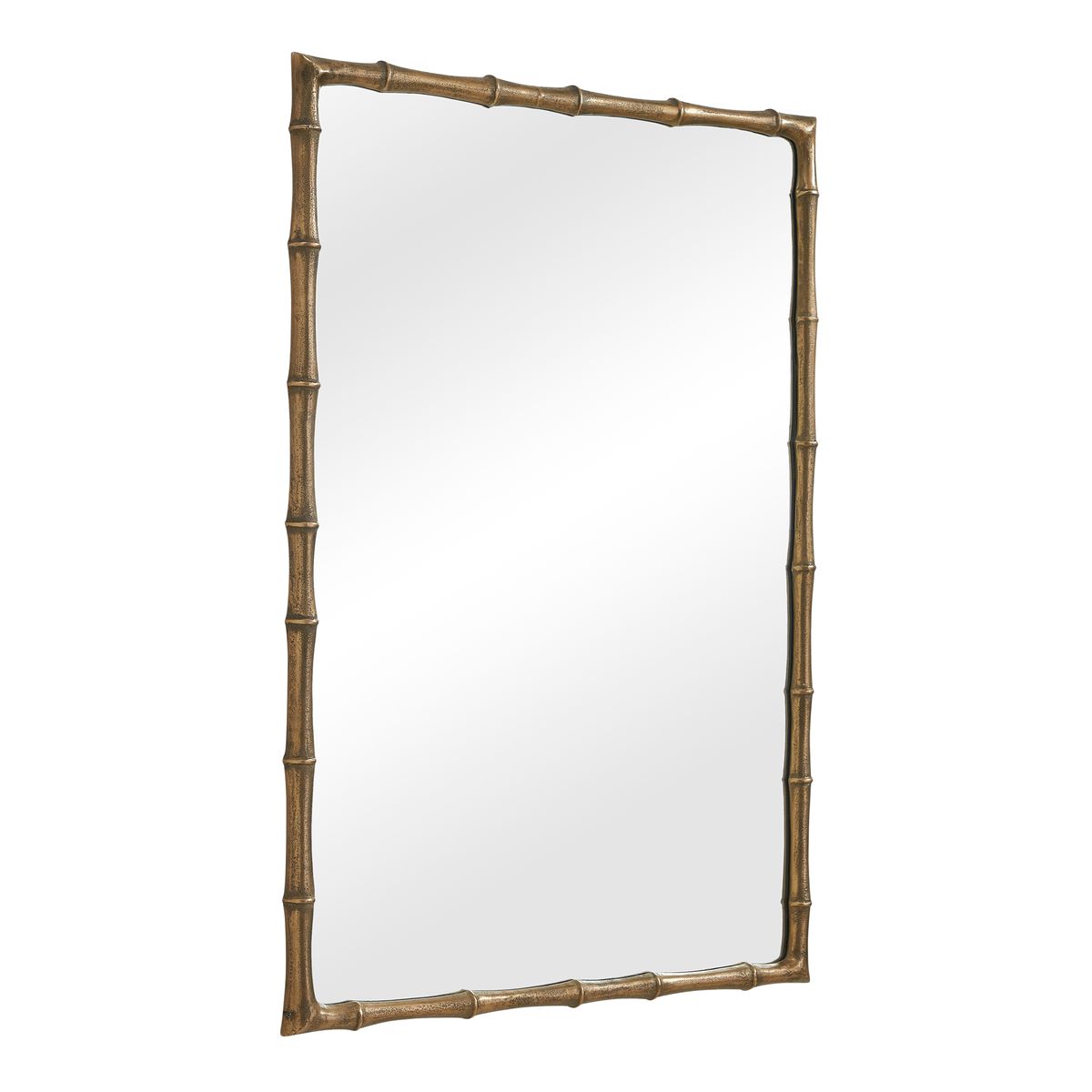 Brass Bamboo Mirror