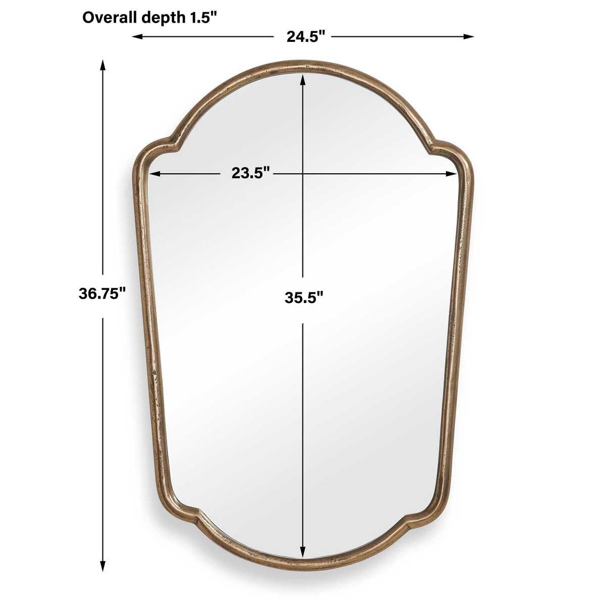 Naomi Mirror – Mirrors by Uttermost | Sutter & Vale