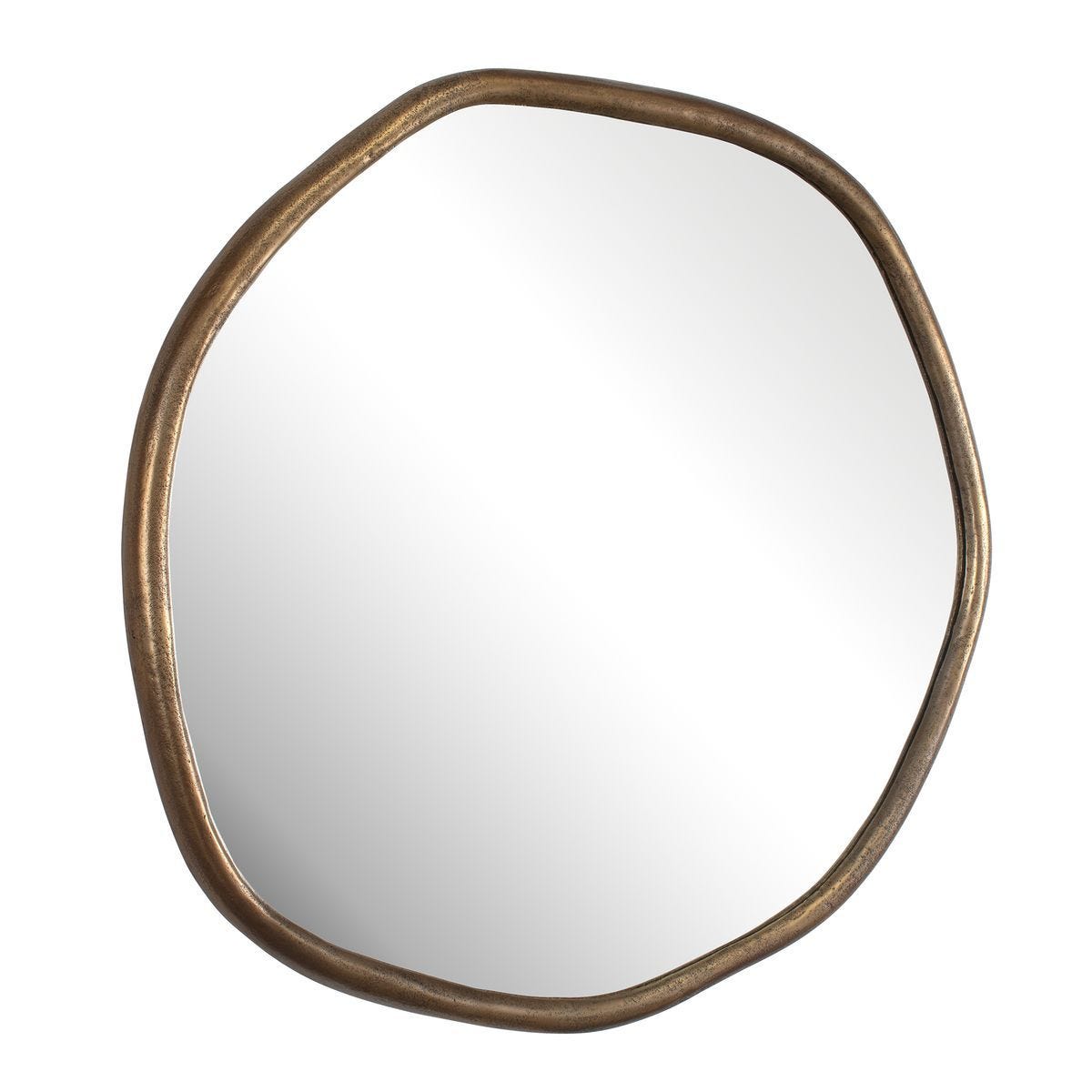Ambrose Indoor-Outdoor Round Mirror – Mirrors by Uttermost | Sutter & Vale