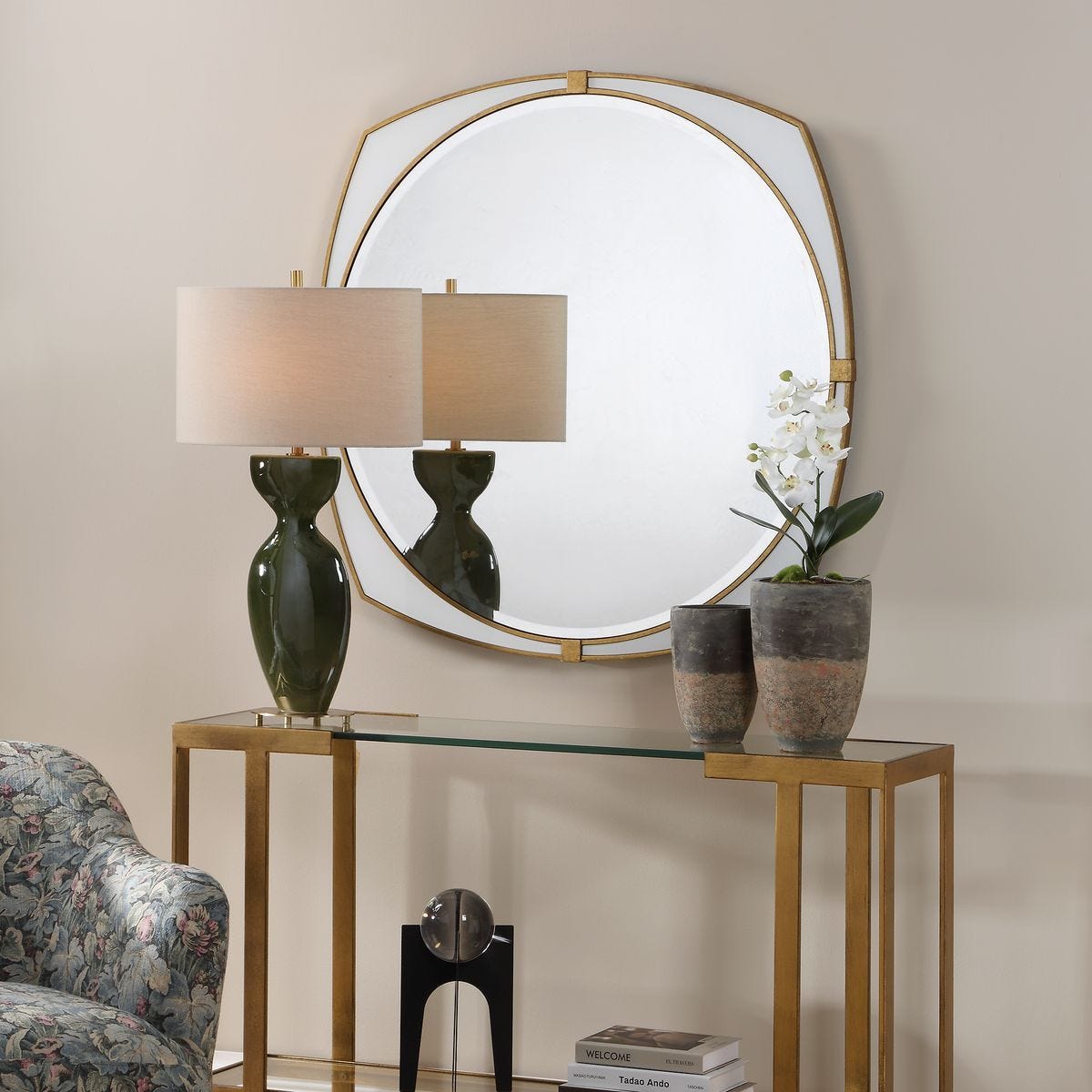 Estella Round Mirror – Mirrors by Uttermost | Sutter & Vale