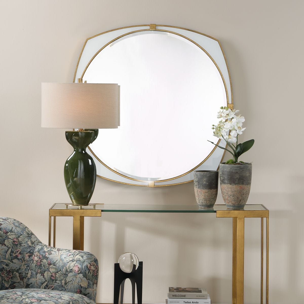 Estella Round Mirror – Mirrors by Uttermost | Sutter & Vale