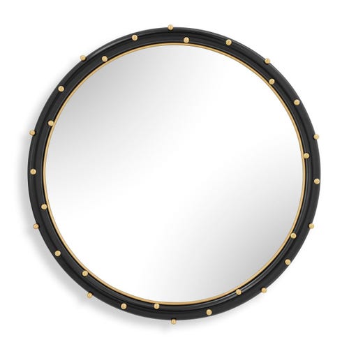 Helia Round Mirror