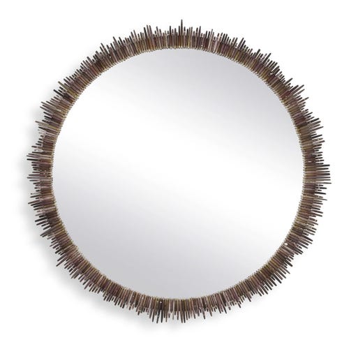 Tiger Sea Urchin Round Mirror