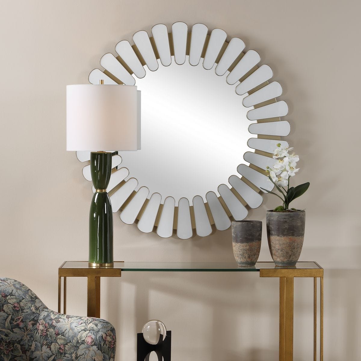 Miran Round Mirror – Mirrors by Uttermost | Sutter & Vale