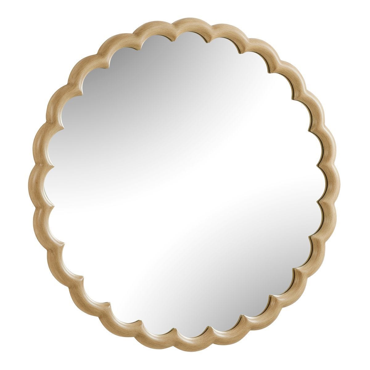 Cerrito Round Mirror, Burnished Ivory – Mirrors by Uttermost | Sutter & Vale