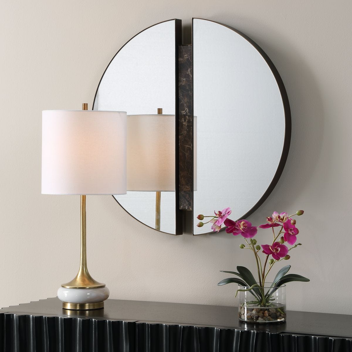 Hanover Round Mirror