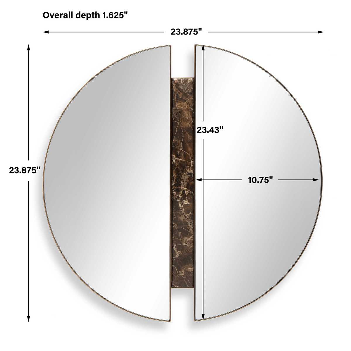 Hanover Round Mirror