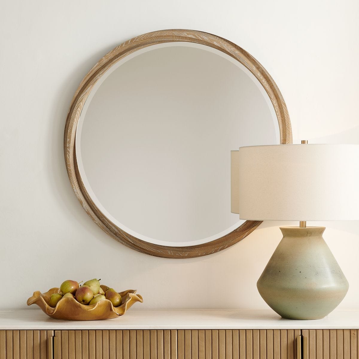 Landry Round Mirror