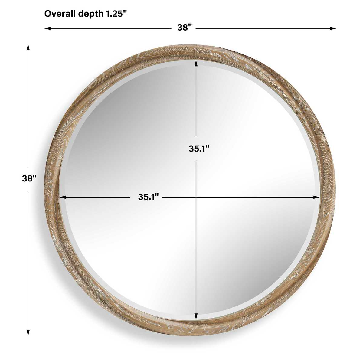 Landry Round Mirror